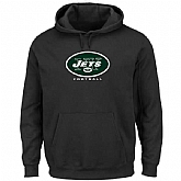 Men's New York Jets Critical Victory Pullover Hoodie - Black,baseball caps,new era cap wholesale,wholesale hats